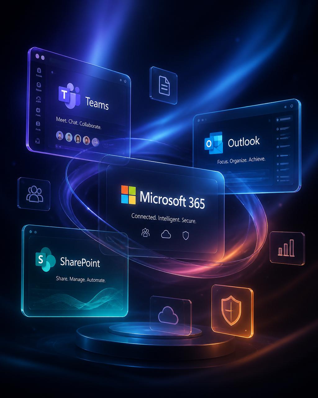 AI employee connected to Microsoft 365 tools